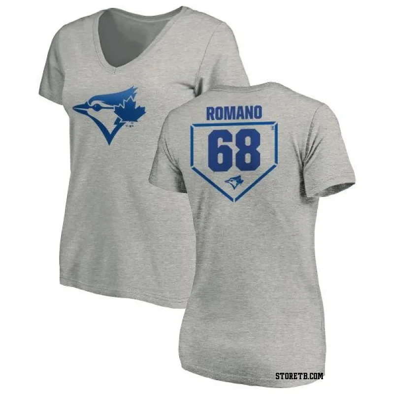 Women's Roy Halladay Toronto Blue Jays RBI Slim Fit V-Neck T-Shirt